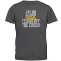 Play Music Burn Crazy Mens T Shirt