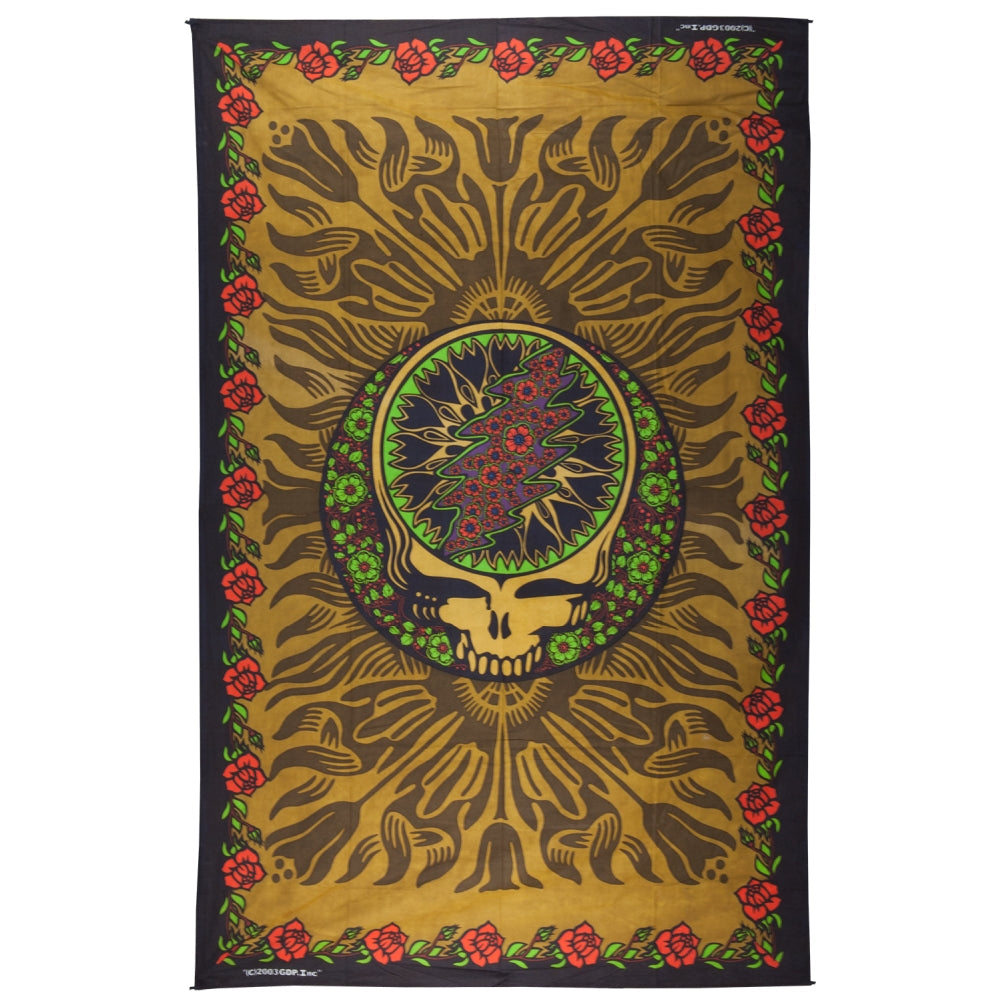 Grateful Dead - Steal Your Face Rose 60x90 Tapestry