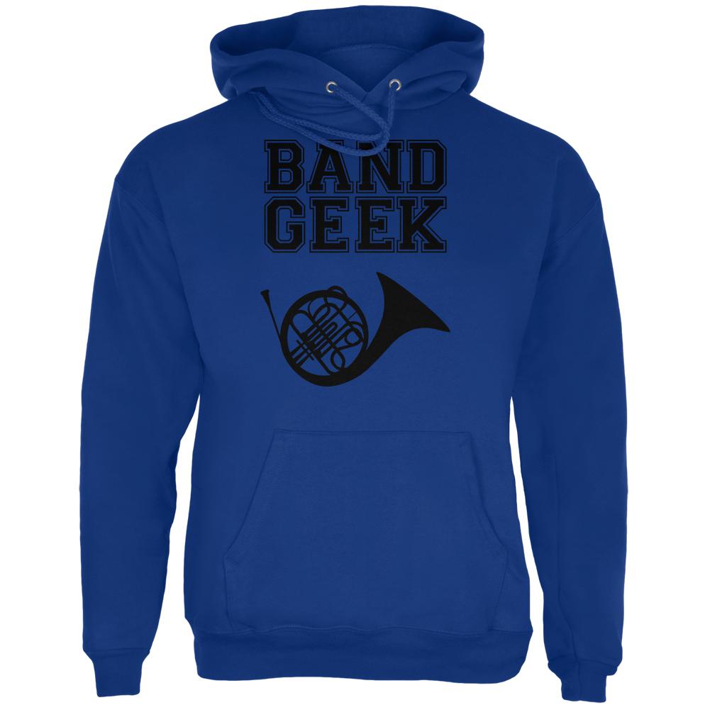 Band Geek French Horn Mens Hoodie