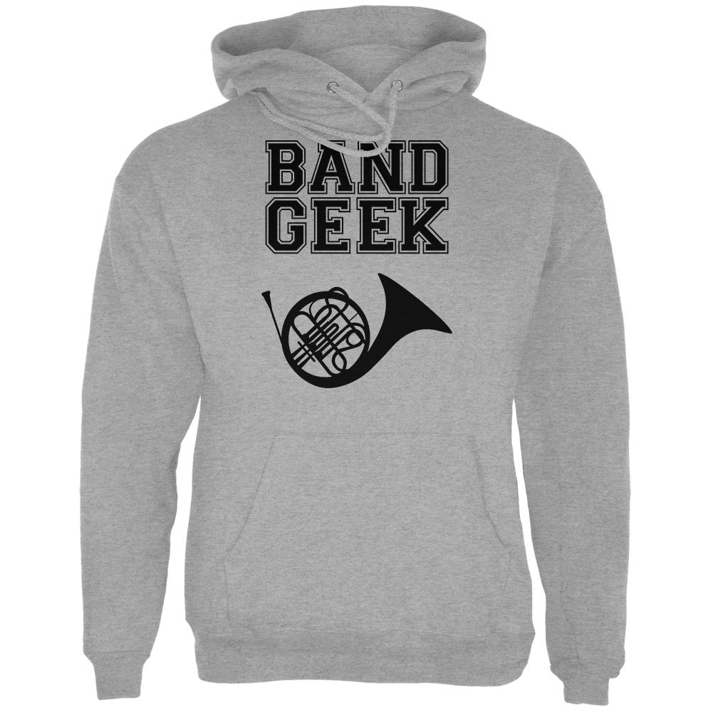 Band Geek French Horn Mens Hoodie