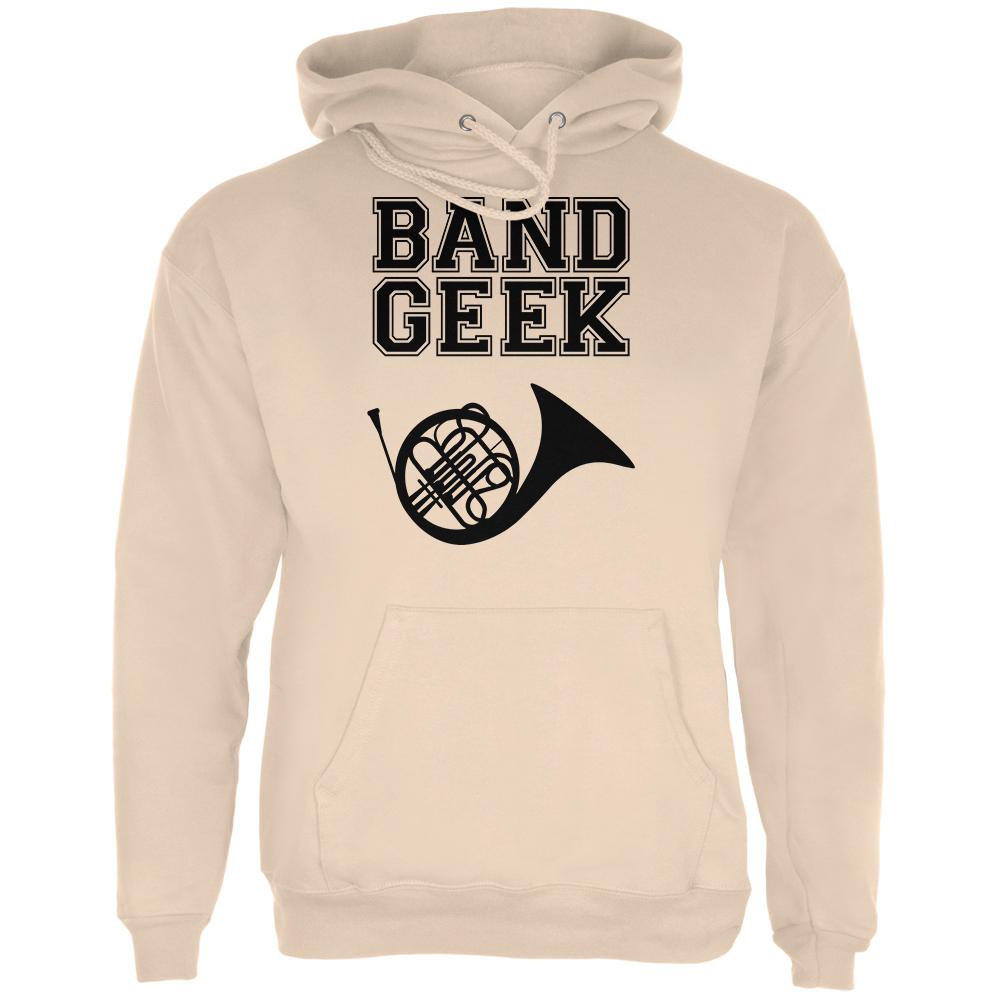 Band Geek French Horn Mens Hoodie
