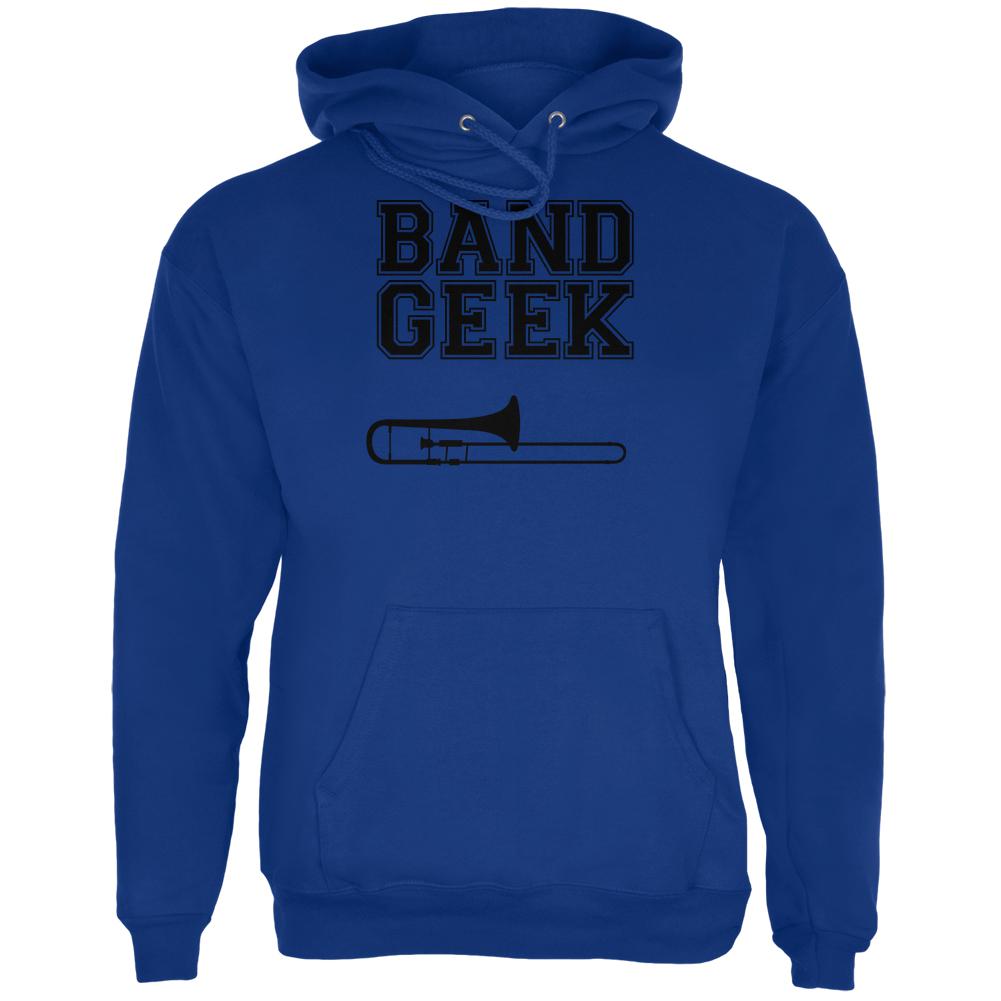 Band Geek Trombone Mens Hoodie