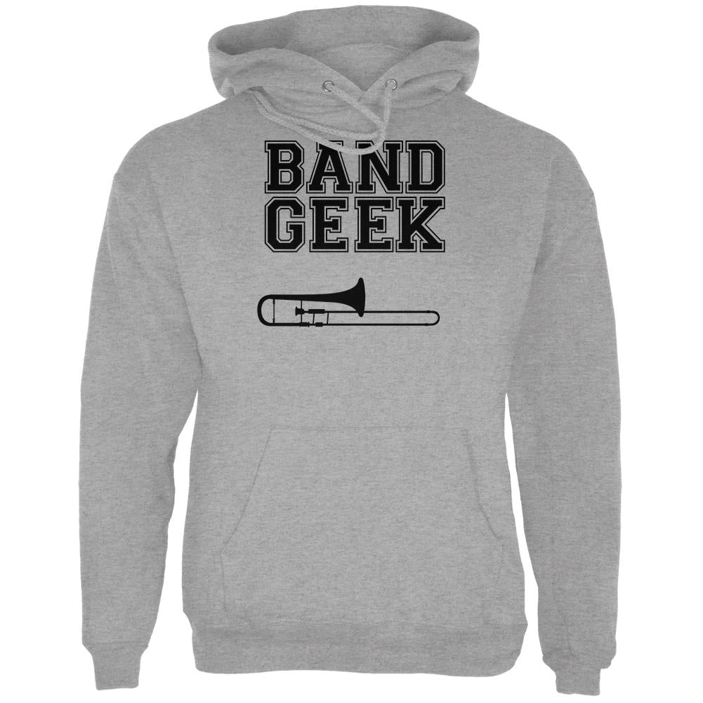 Band Geek Trombone Mens Hoodie