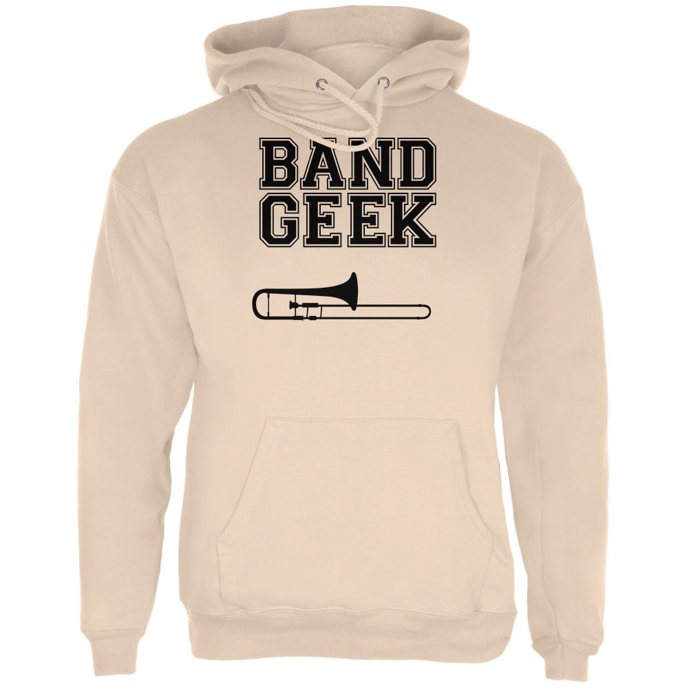 Band Geek Trombone Mens Hoodie
