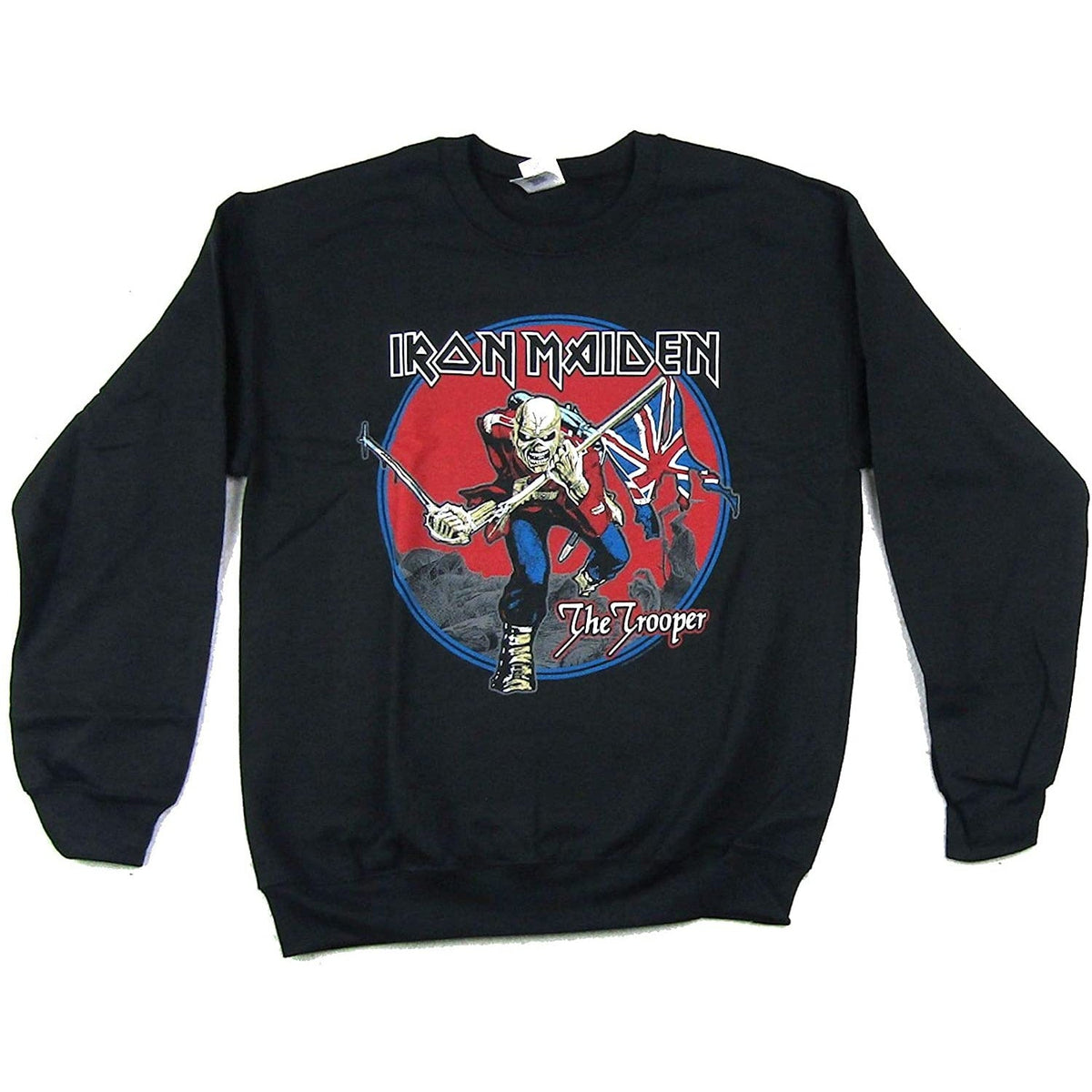 Iron Maiden - Trooper Red Sky Mens Sweatshirt