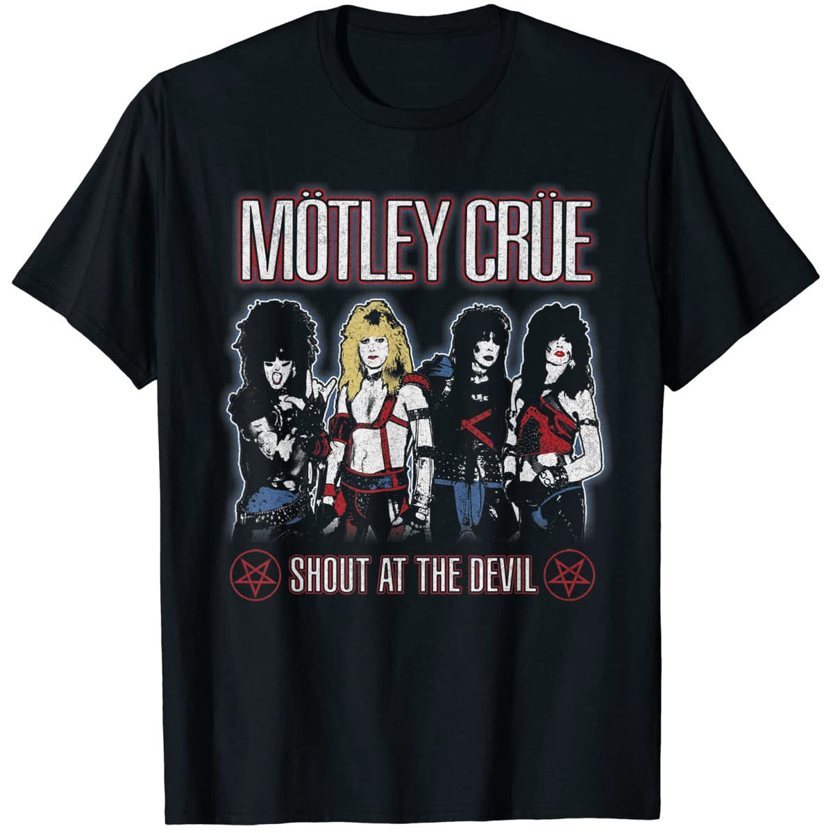 Motley Crue - Shout at the Devil Mens T Shirt