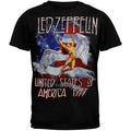 Led Zeppelin - USA 77 Flag Mens T Shirt