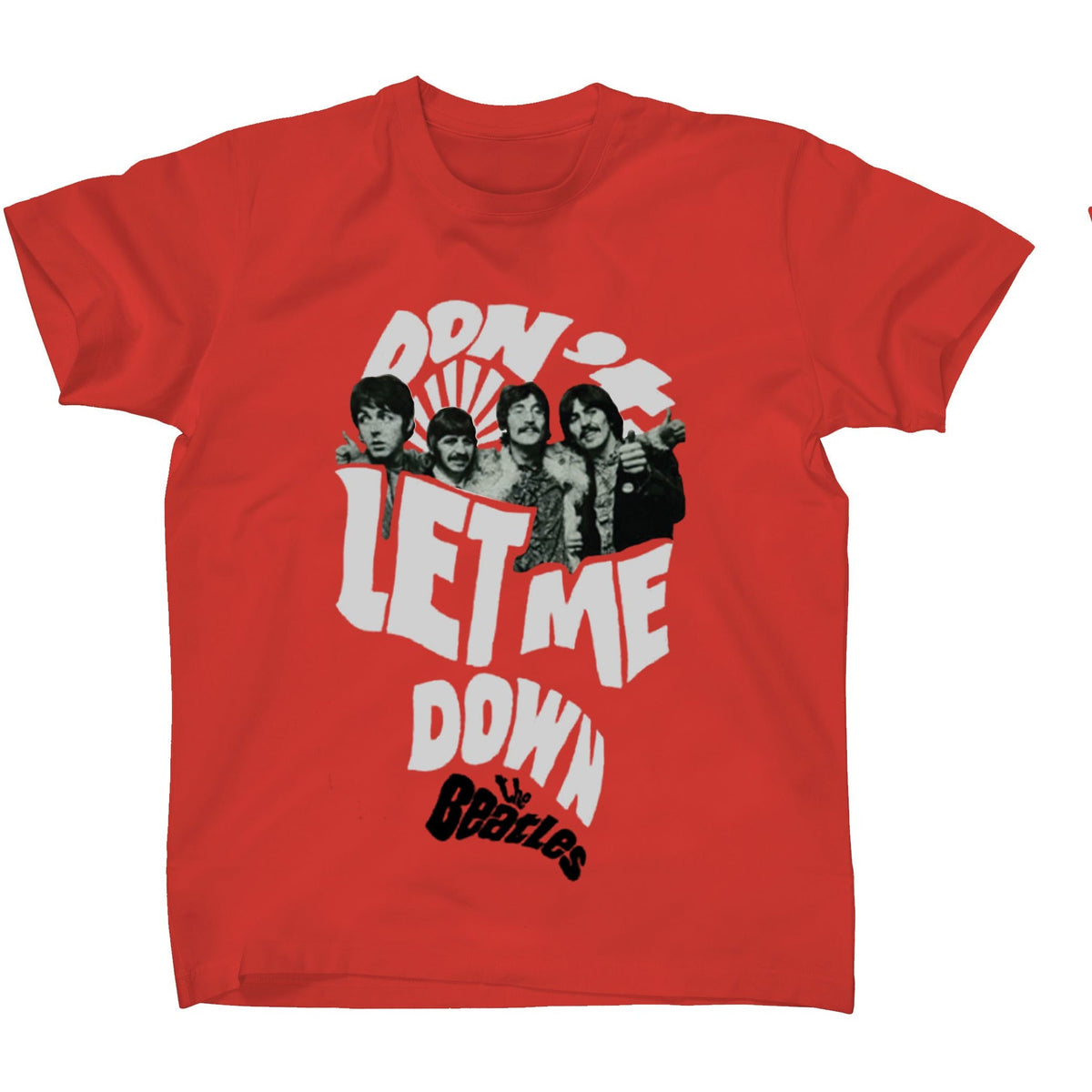 The Beatles - Dont Let Me Down Mens T Shirt