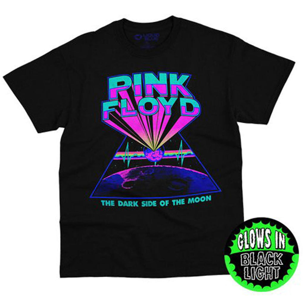 Pink Floyd Dark Side of the Moon Blacklight Mens T Shirt