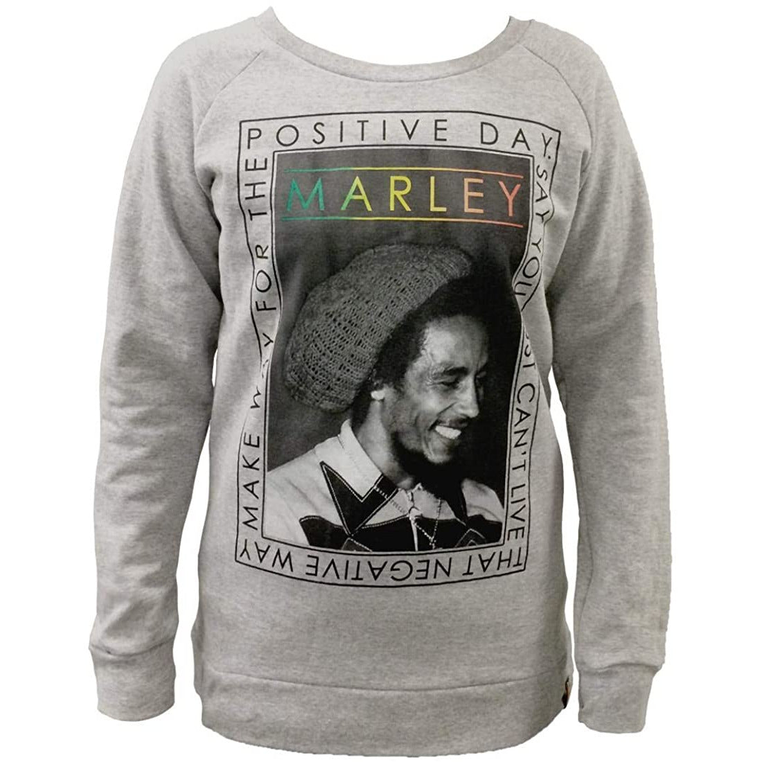 Bob Marley - Positive Day Juniors Sweatshirt