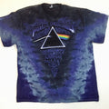 Pink Floyd - Dark Side of the Moon V Tie Dye Adult Unisex T Shirt