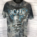 AC/DC - Hells Bells Tie Dye Mens T Shirt