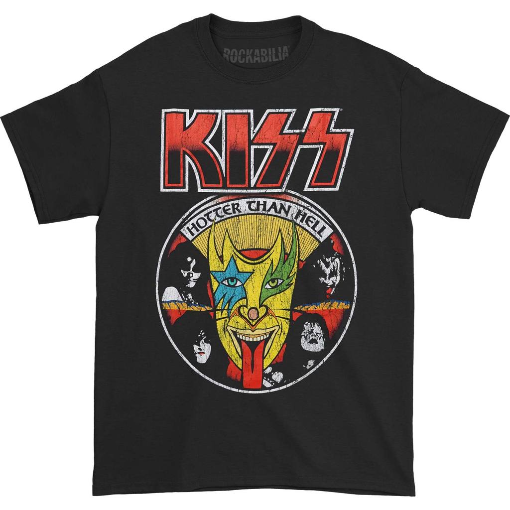 Kiss - Hotter Than Hell Mens T Shirt