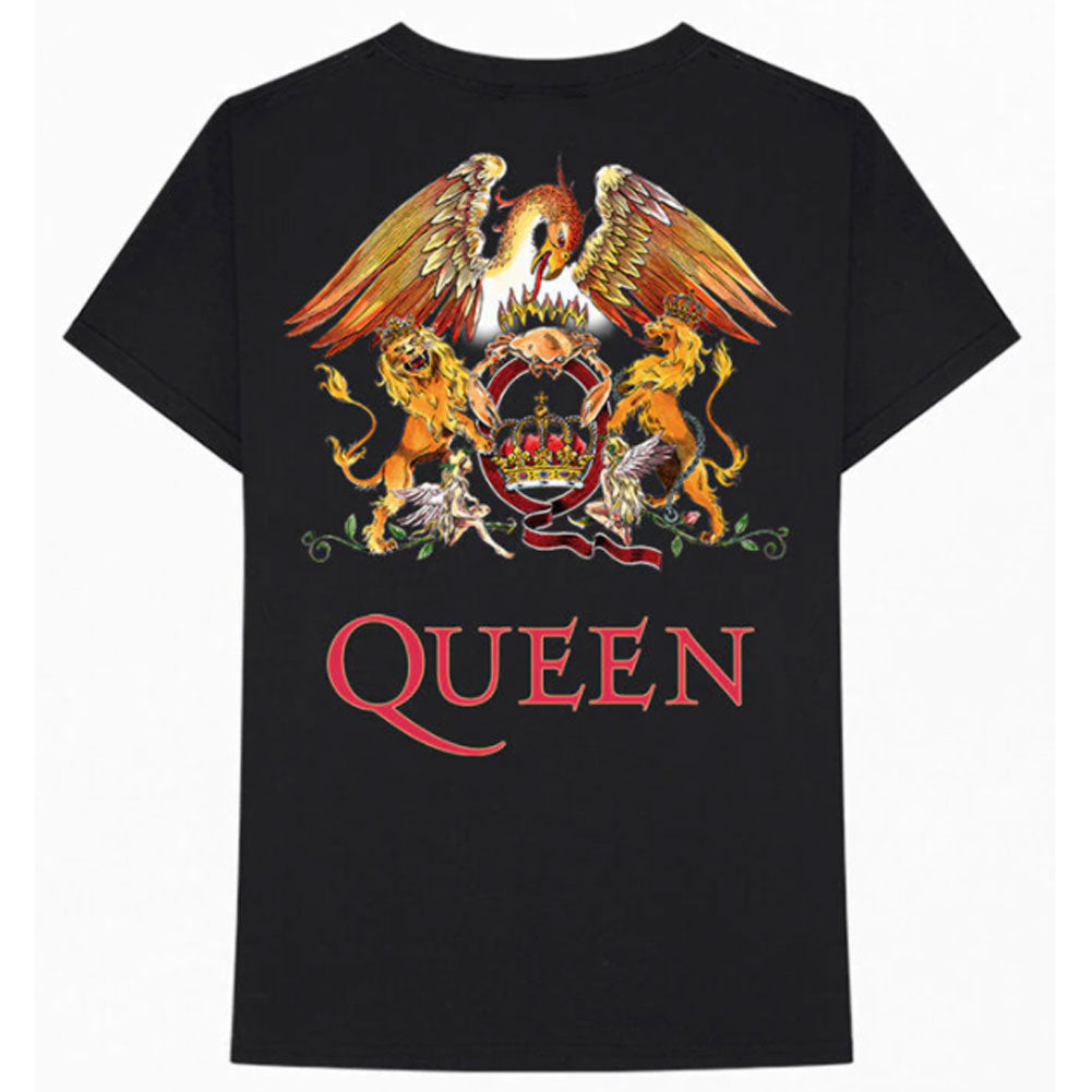 Queen - Crest Mens T Shirt