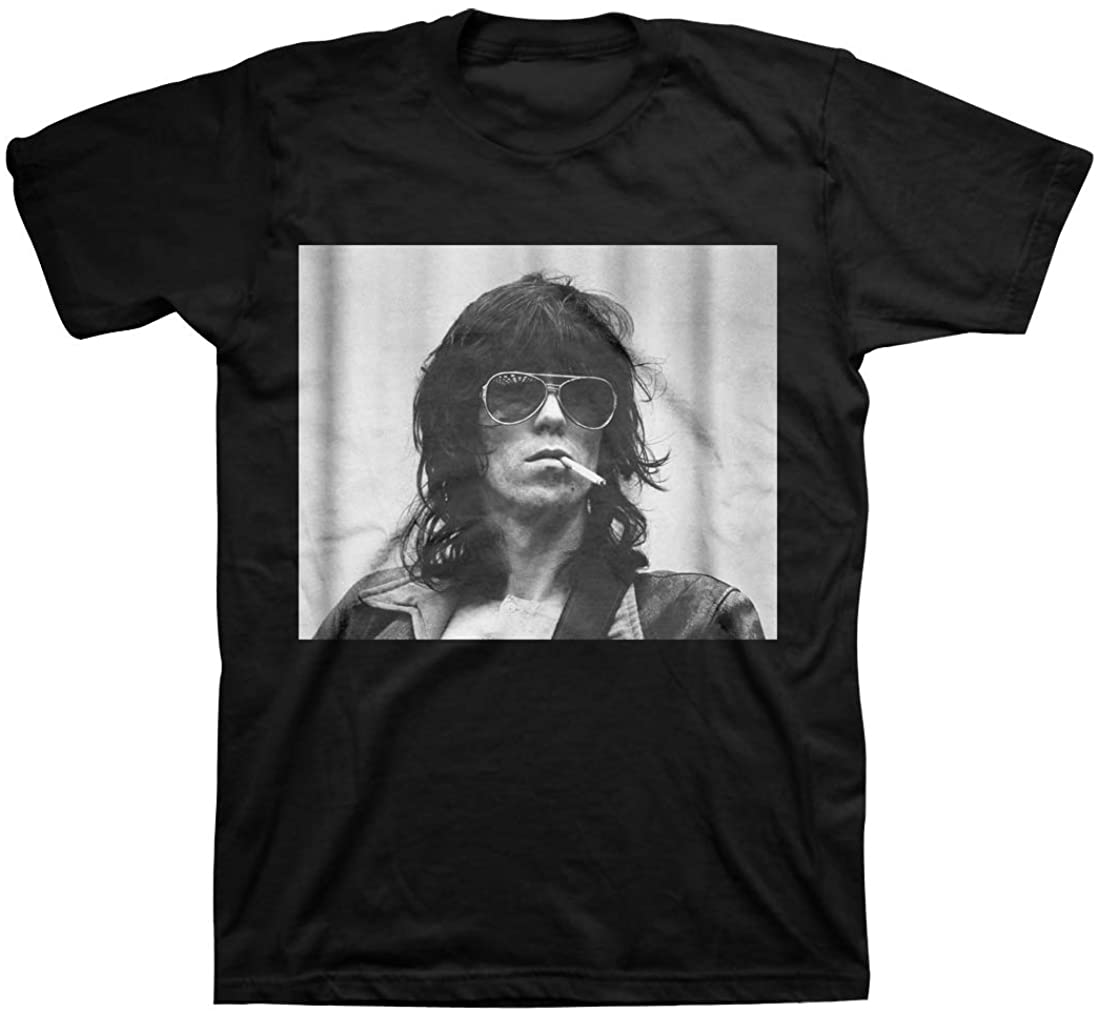 Rolling Stones - Keith Smoke Mens T Shirt