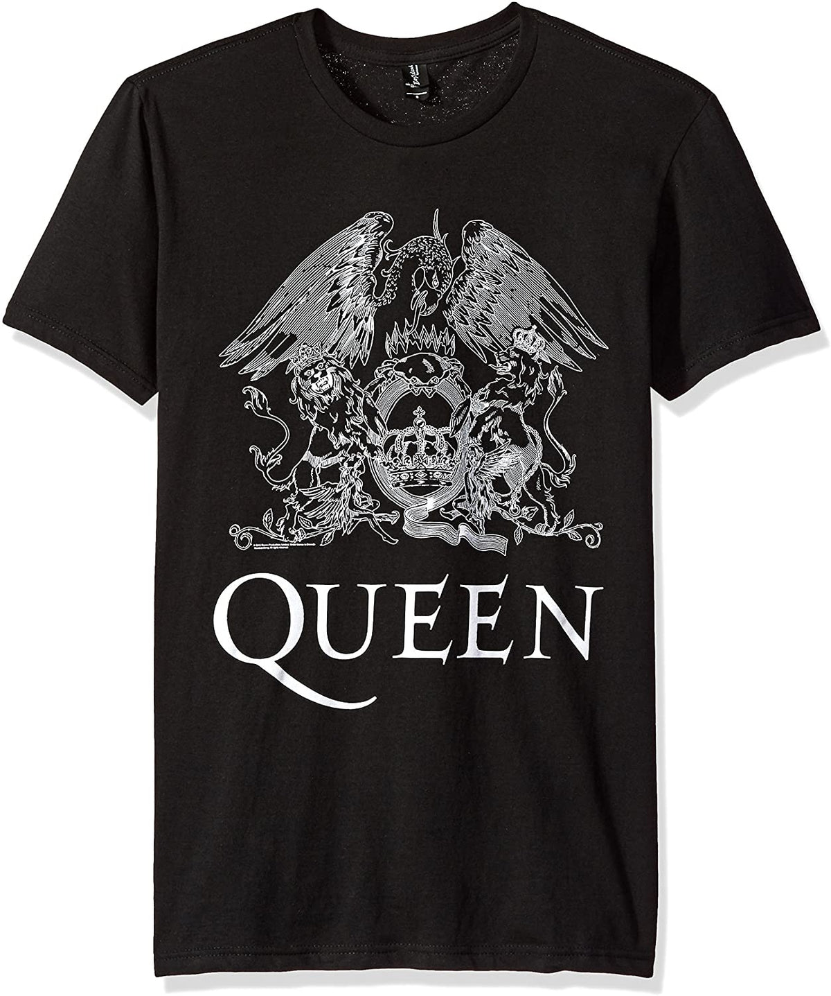 Queen - White Logo Mens T Shirt