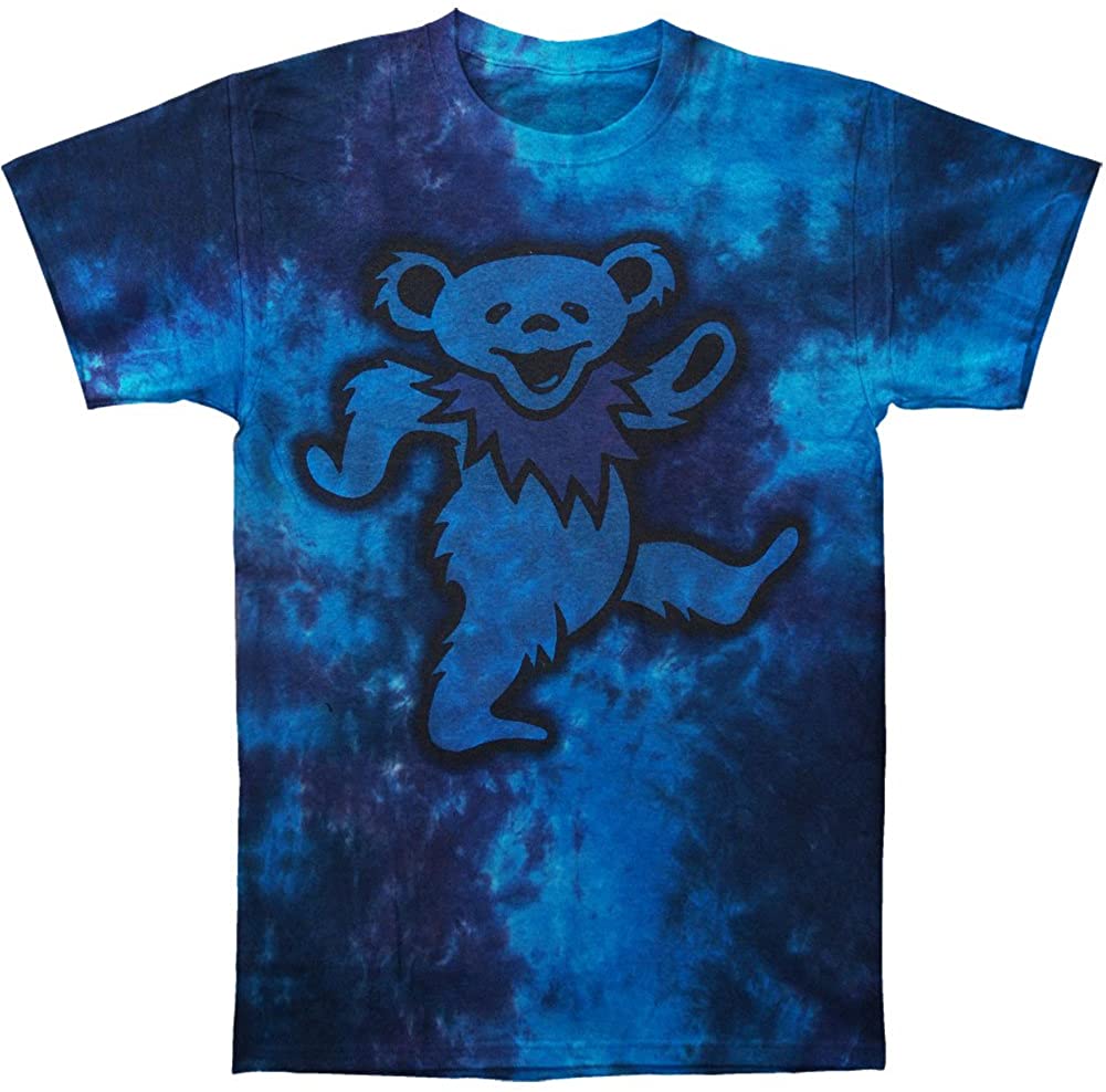 Grateful Dead - Big Blue Bear Tie Dye Mens T Shirt