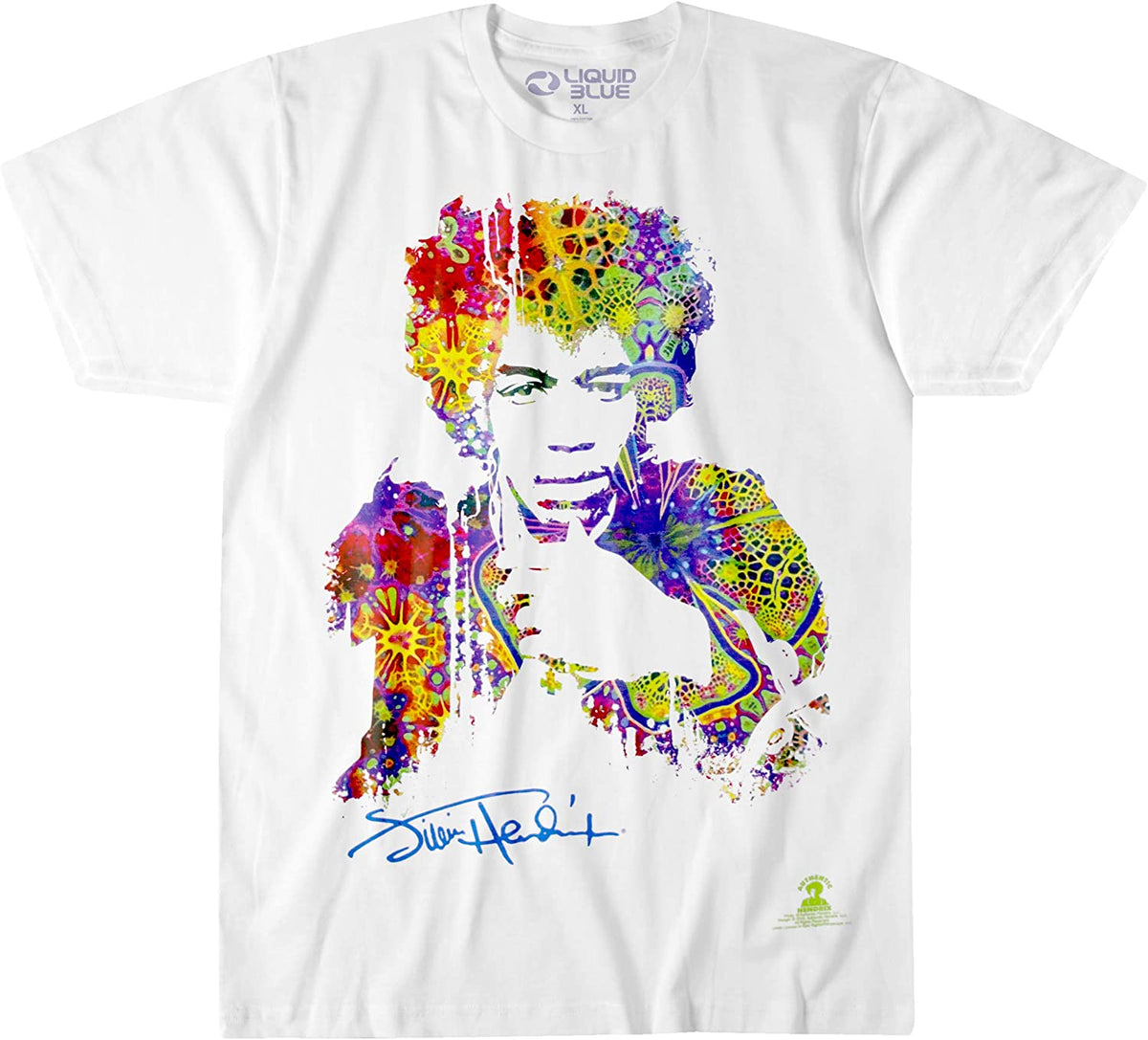 Jimi Hendrix - Riding With the Wind Mens T Shirt
