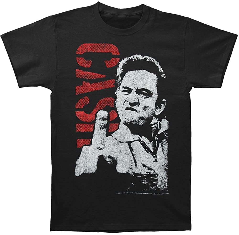 Johnny Cash - The Finger Mens T Shirt
