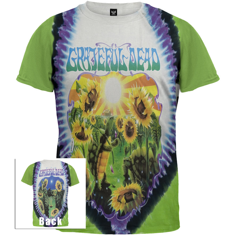 Grateful Dead - Sunflower Terrapin Tie Dye T-Shirt