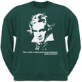 Beethoven Forest Green Adult Sweatshirt