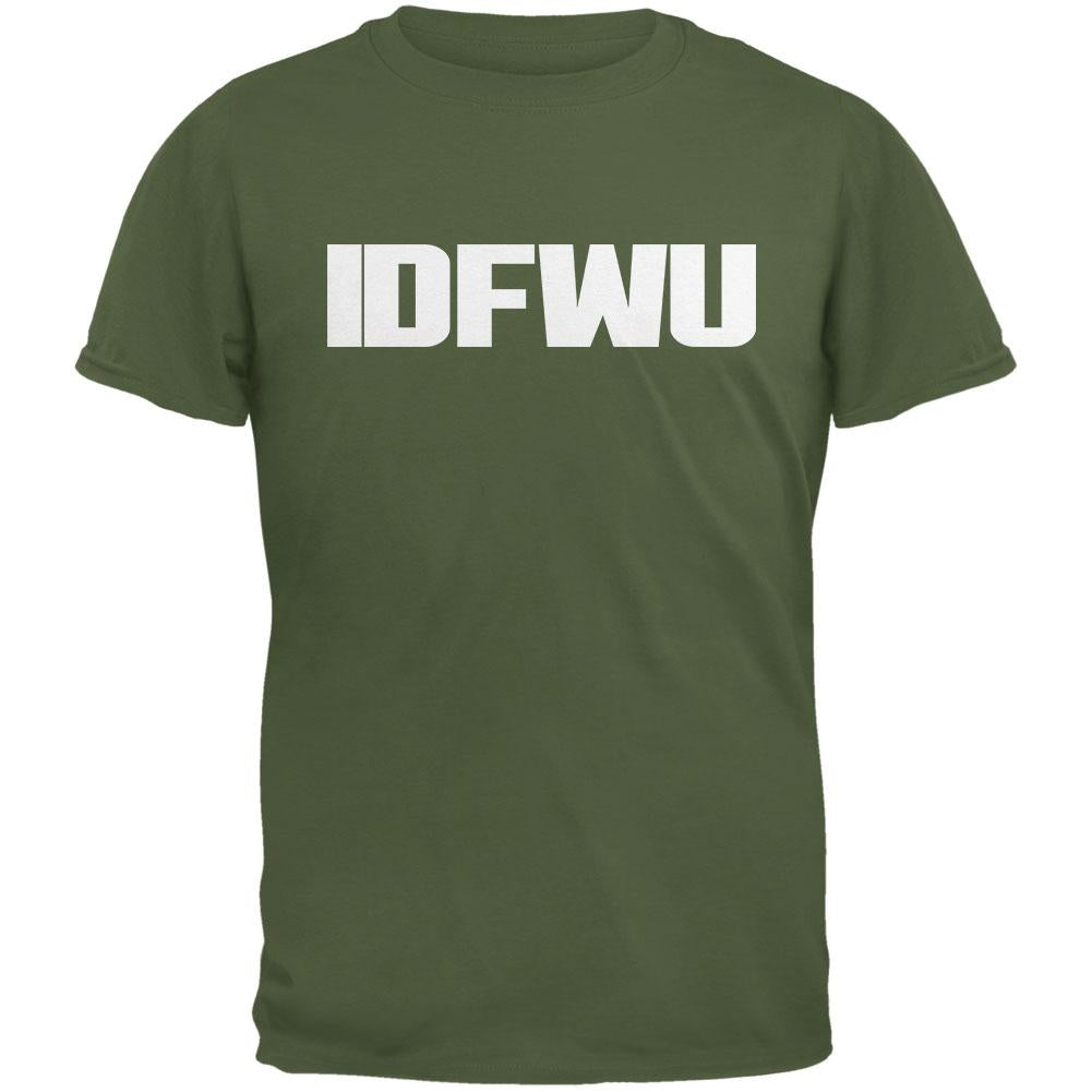 IDFWU Military Green Adult T-Shirt