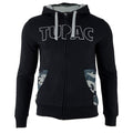 Tupac - Block Letters Camo Adult Zip-Up Hoodie