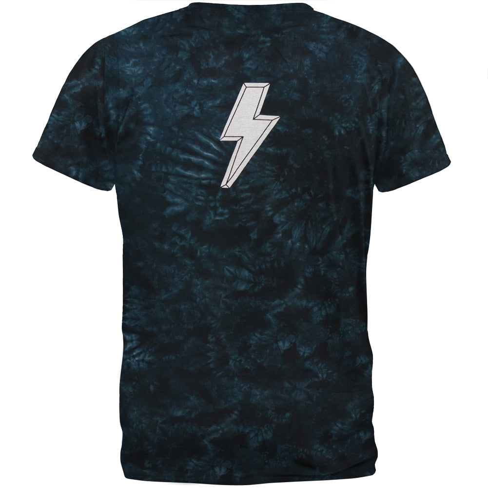 AC/DC - Back In Black Blue Tie Dye T-Shirt