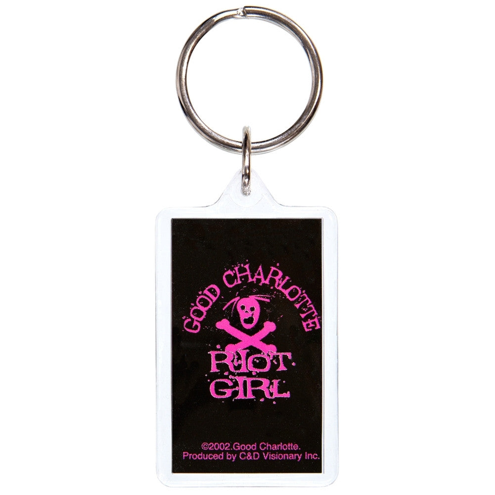Good Charlotte - Riot Girl Keychain