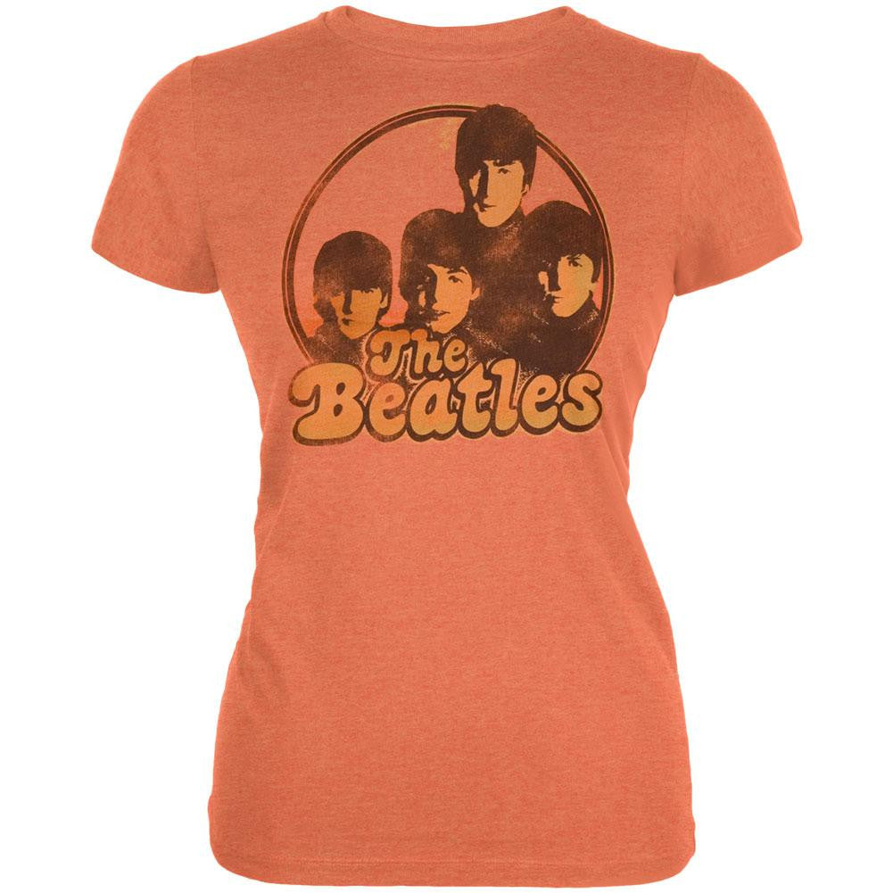 The Beatles - Circle Faces Juniors T-Shirt