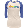 The Doors - Rainbow Juniors Raglan