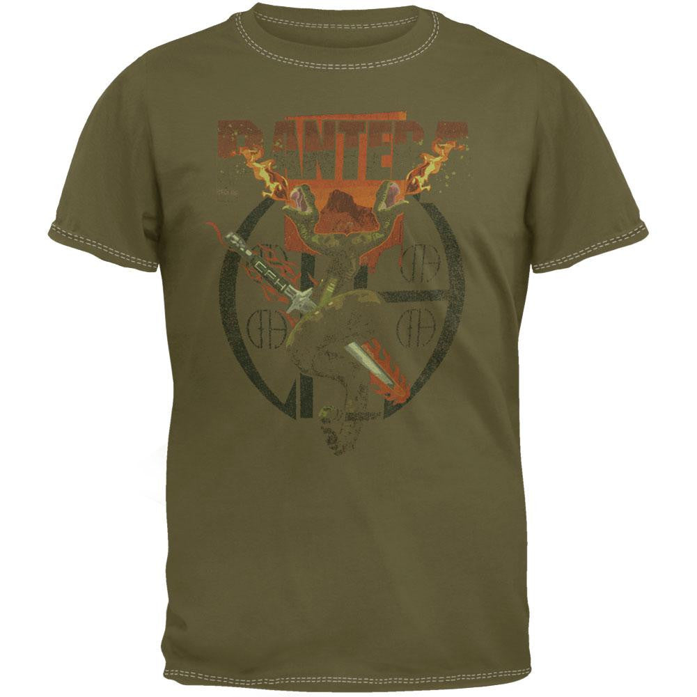 Pantera - Snake & Sword Overdyed T-Shirt