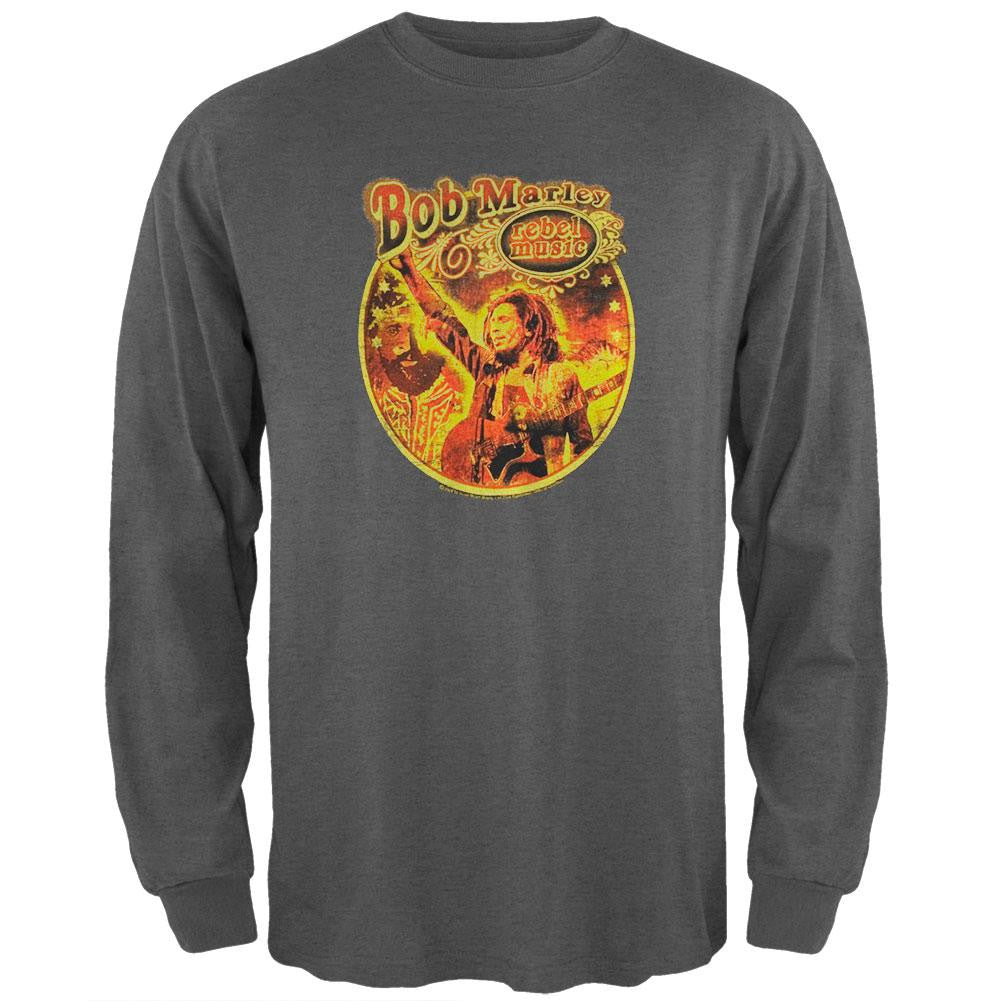 Bob Marley - Rebel Circle Soft Long Sleeve T-Shirt