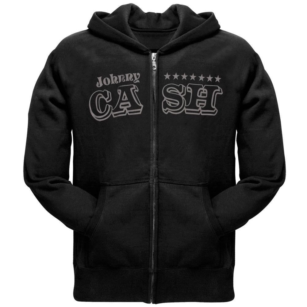 Johnny Cash - Stars Mens Zip Hoodie