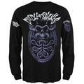 Danzig - Circle Of Snakes Skull Adult Long Sleeve T-Shirt