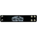 Johnny Cash - Folsom Embossed Leather Wristband
