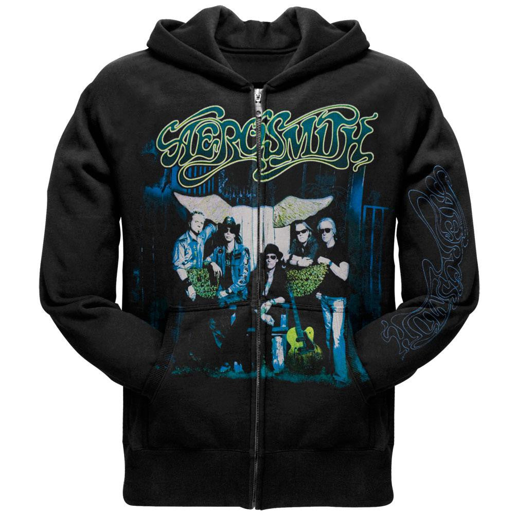 Aerosmith - Bluesy Zip Up Hoodie