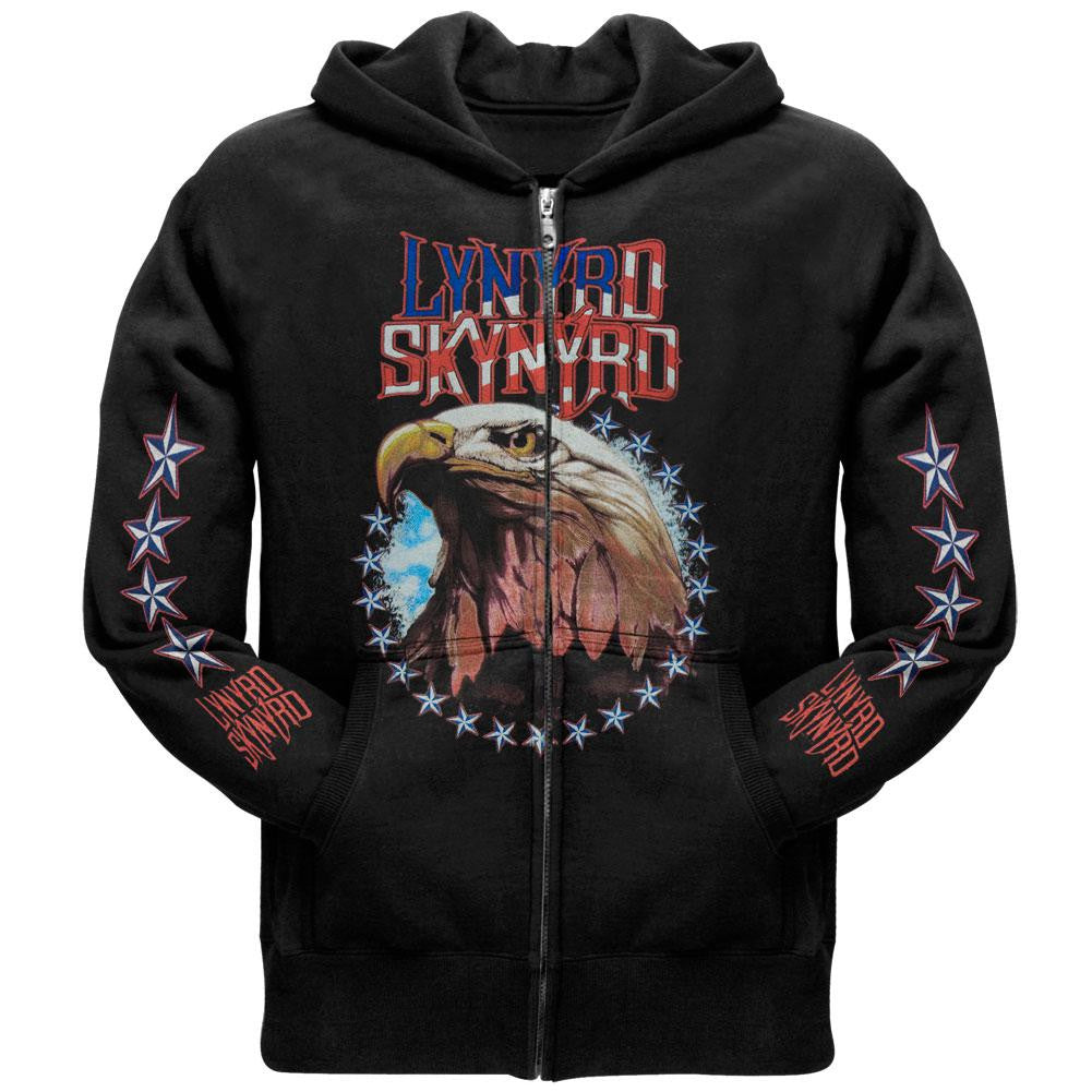 Lynyrd Skynyrd American Eagle Mens Zip Up Hoodie