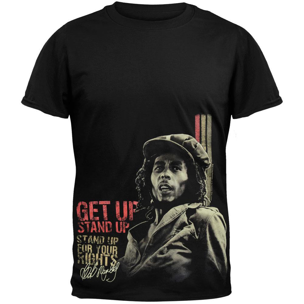 Bob Marley - Get Up Black Youth T-Shirt