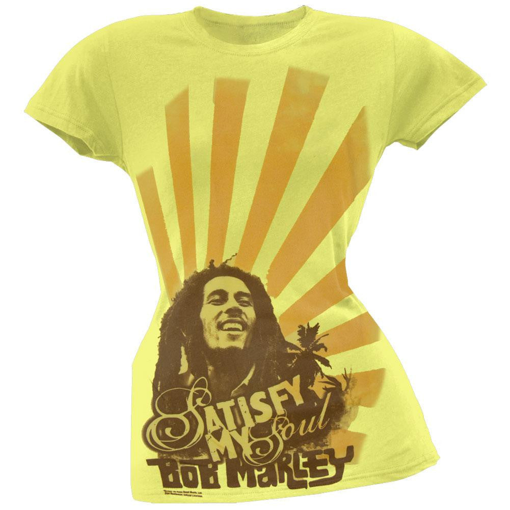 Bob Marley - Soul Juniors Yellow T-Shirt