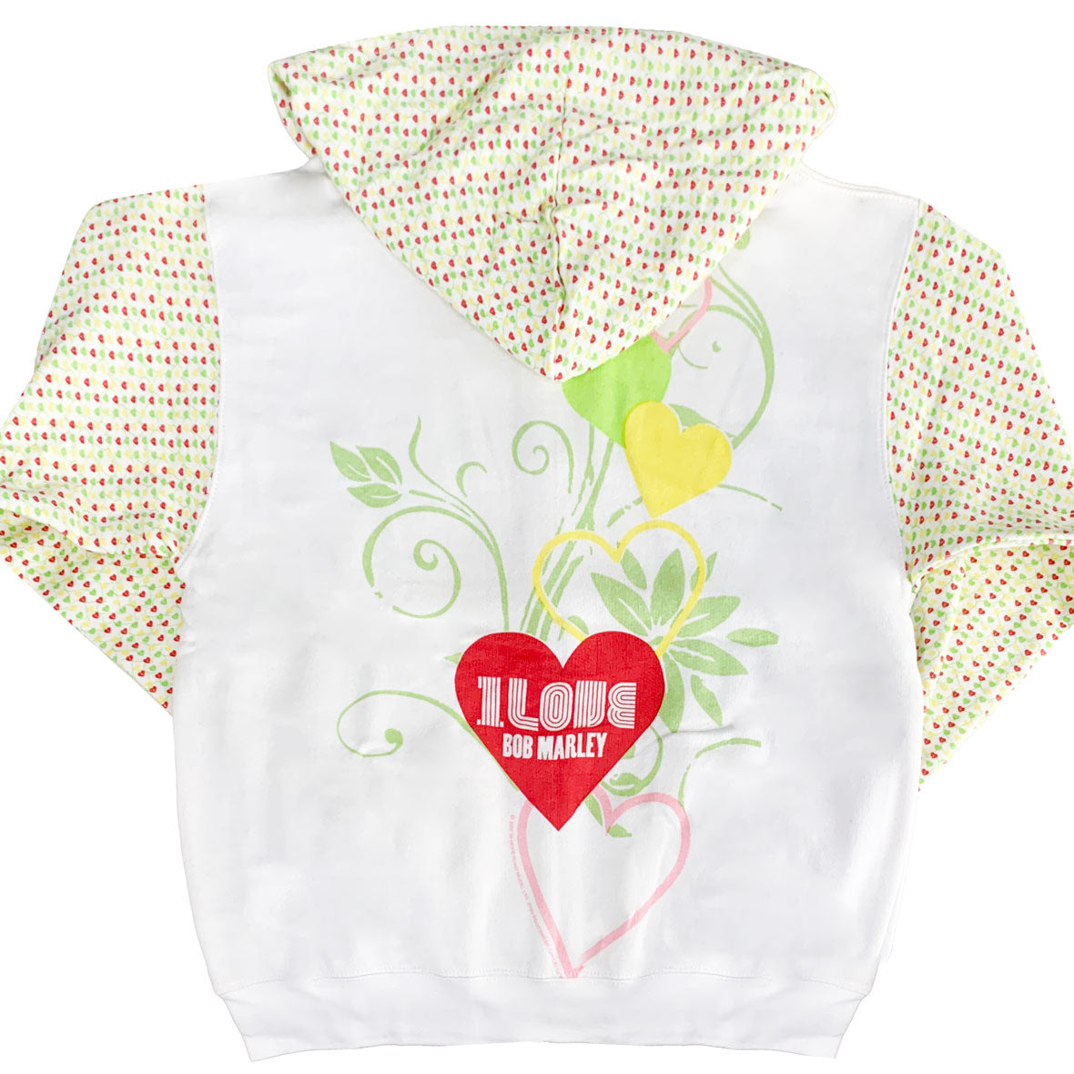 Bob Marley Love Juniors Zip Hoodie