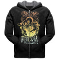 Jimi Hendrix - Jammin Black Zip Hoodie