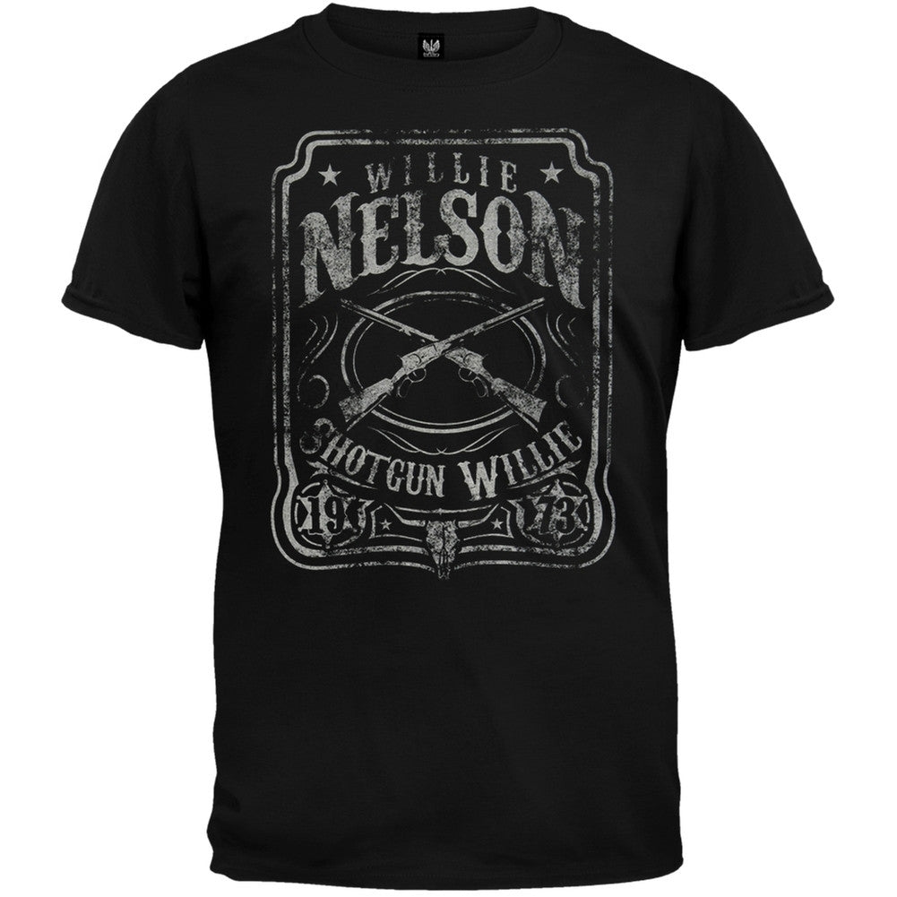 Willie Nelson - Shotgun Mens T-Shirt