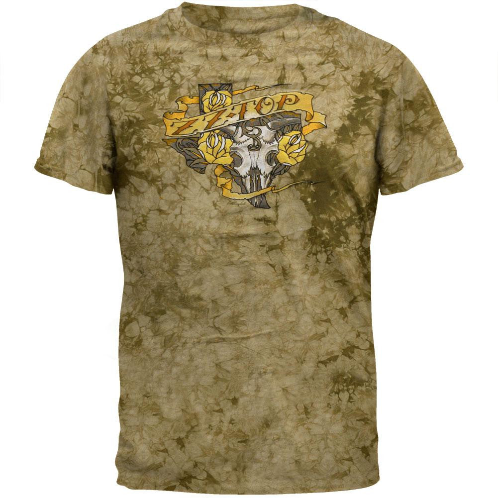 ZZ Top - Texas Trio Tie Dye T-Shirt