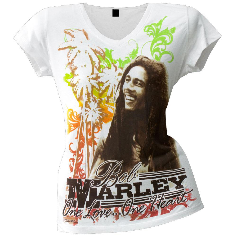 Bob Marley - Soul Juniors V-Neck T-Shirt