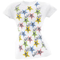 The Beatles - Star Fade Juniors T-Shirt
