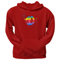 Phish - Rainbow Logo Red Pullover Hoodie