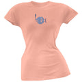 Phish - Logo Juniors Salmon T-Shirt