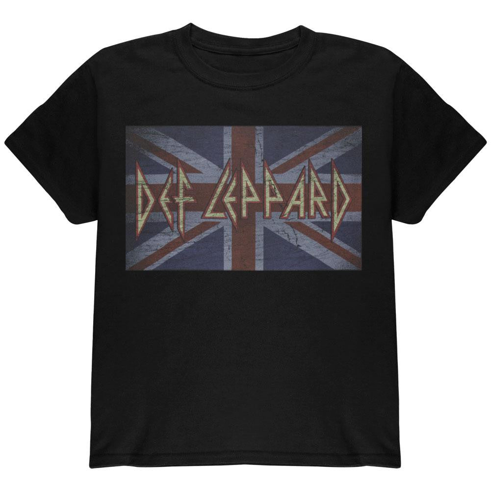Def Leppard - Young Union Jack Youth T-Shirt