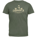 Willie Nelson - Legalize It Olive T-Shirt
